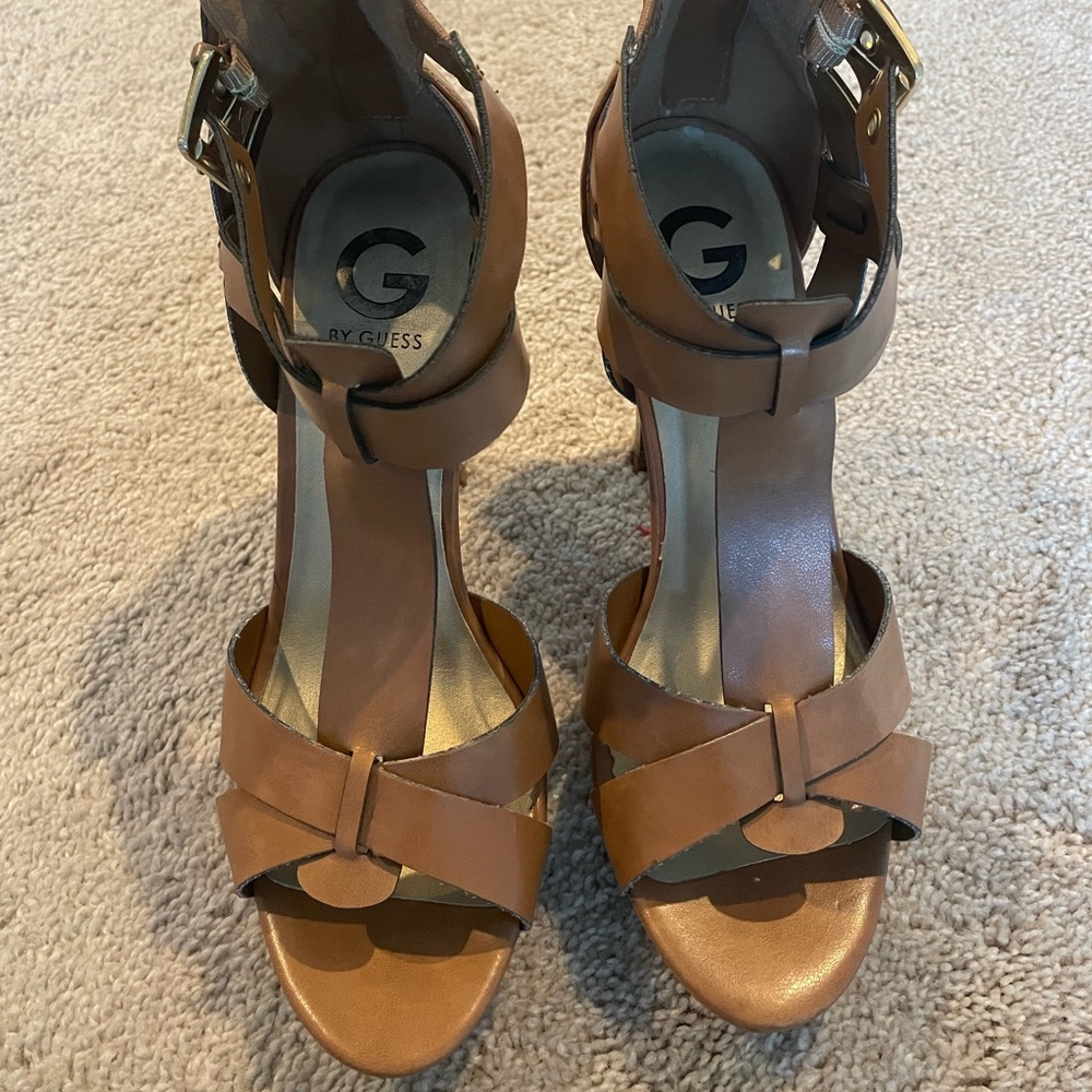 G By Guess Tan Sandal